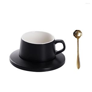 Gobelets de Style nordique, tasse à thé réutilisable, ensemble expresso, Boutique chinoise, eau en os, Cappuccino, vaisselle de noël
