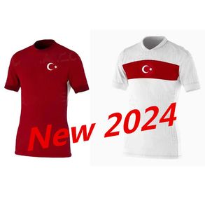 Turkey Club Full Full Soccer Jersey 2024 2025 Équipe nationale Burak Kenan Karaman Hakan Calhanoglu Zeki Celik Sukur Ozan Kabak Yusuf Yazici Turquia Football Shirt 999