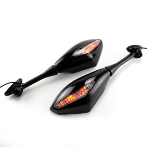 Signal de virage Miroirs intégrés LED LED pour Honda CBR600RR 2003-2017 CBR1000RR SUZUKI MOTOBYCYLE View à la vue