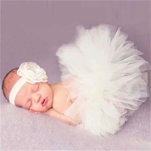 TUTU DOBE NOUVEAU-né bébé tulle jupe tutu Photographie accessoires Bowknot Infant Girls Photo Props Bandband Set Kids Hat Photography Accessoires D240507