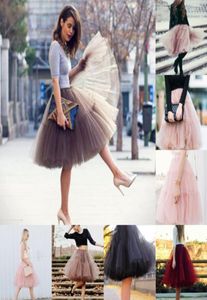 Tutu jupe filles jupon une ligne Mini vêtements courts robe de princesse doux Tulle robes de bal avec volants 4637900