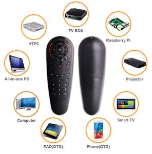 Pièces TV G30S, commande vocale 2.4 ghz, sans fil, clavier Fly Air Mouse pour Gyroscope, détection de mouvement, Mini télécommande pour Android TV Box