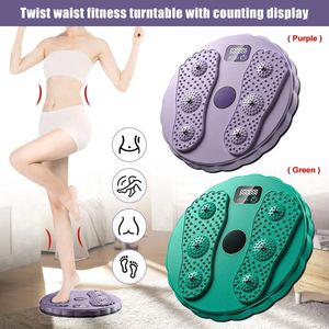 Twist Boards Fitness Twist Disc Board Ejercicio Body Shaping Twisting Disc Boards LCD Placa de masaje de pies Cintura Gimnasio en casa Equipo de ejercicio 231025