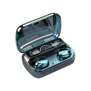 TWS Auricularres Audifonos M10 Gamis sans fil Banque d'alimentation in-auriculaire Fone de ouvido Bluetooth Earphone Hearbuds 2024