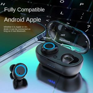 Auriculares inalámbricos TWS Auriculares Bluetooth Control táctil Auriculares deportivos Micrófono funciona en todos los teléfonos inteligentes Auriculares de música ecouteur cuffie Earbuds auriculares