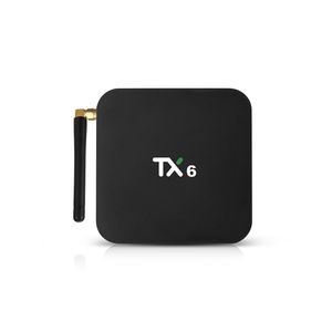 TX6 TV Box Android 9.0 2.4G 5G WiFi Bluetooth 4.1 4K H.265 HD Smart Allwinner H6 Media Player