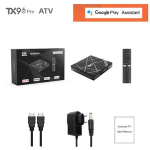 TX90 Pro ATV Smart TV Box Android 13.0 Allwinner H313 Quad Core 2 Go 16 Go 4k Voice 1080p HD 5G Dual WiFi BT5.2 AndroidTV