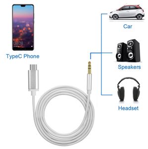 Adaptateur de câble Audio de Type C à 3.5mm, câbles Aux Jack USB-C de Type C pour haut-parleur de voiture, téléphone portable Samsung