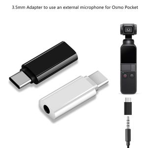 Adaptador de conector de auriculares tipo c a 3,5mm adaptador de Audio AUX convertidor de auriculares mini usb-c convertidor de música para Huawei Xiaomi oneplus