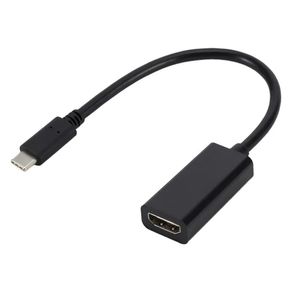 Type C Câble de conversion I compatible I compatible HDMI 4K HD USB C vers HDMI Câble féminin compatible USB 3.1 Câble de conversion