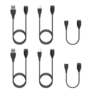 Type C Watch Charger Cable for Garmin Venu 2 plus Fenix 7S 7X 6S 6X 5S 5X Plus USB C Data Sync Charging Cord Type-C Power Adapter