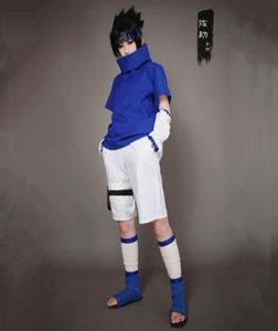 Costumos de cosplay de Uchiha Sasuke Uchiha Sasuke Ropa joven Anime Japones Naruto Clothing Disfraz de Halloween Masquerada BL4085276