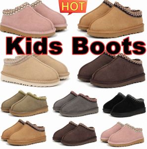 UG G bébé Australie bottes Tasman Booties enfant Ultra Mini botte pantoufles plate-forme enfants chaussures enfant enfants jeunes nourrissons designer garçons filles noir chaud aus