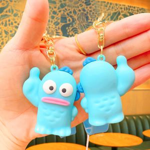 Ugly Fish Thumb Pendent Keychain Cartoon Pendant En gros couple Doll Keychain Silicone Car Doll Wholesale Livraison gratuite DHL / UPS