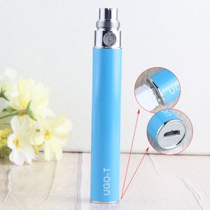 UGO V T USB Passthrough Batterie E Cigarettes 650mah 900mah 1100mah 510 Fil E-Cigs Vaporisateur Vape Pen Batteries Chargées par Câble Android