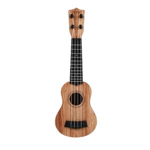 Ukelele Guitarra Niños Juguete Ukeleles Principiantes Mini Instrumento Musical De Madera Principiante Educativo De Madera Aprender Niño Uke Cuerda 240124