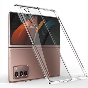 Étuis transparents ultra minces en cristal dur pour PC, antichocs, anti-rayures, protection complète du corps pour Samsung Galaxy Z Flip Fold 4 3 5G Fold3 Fold4 Google Pixel Fold