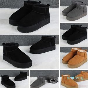 Ultra Mini Platform Boot Woman Winter Ankle Australia Boots Snow Bottom Enter