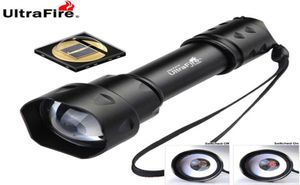 UltraFire T20 10W lampe de poche IR 850nm 940nm Vision nocturne torche Zoomable LED lampe de poche infrarouge lampe de poche de chasse tactique 2103222501644