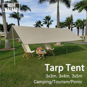 Ultralight Tarp Toldings Shade Shade Sail Sunshade Garden Garden impermeable al aire libre Camping Tarp Turist Travel Shelter 220530