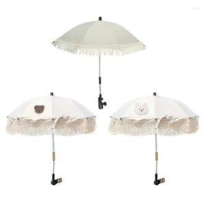 Paraguas cochecito de bebé protección solar sombrilla bohemia UV paraguas plegable cochecito Dropship