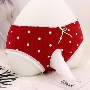 Slip 2023 Mode Hommes Sexy Sissy Gay Pouch Dames Dentelle Strings Style Japonais Mi-Taille G-String Couple Bref Sous-Vêtements Confortables