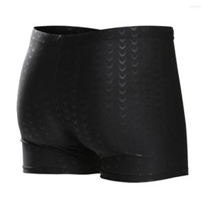 Calzoncillos Troncos transpirables Raya para hombre Sexy Nylon Gorro de baño Traje con estampado masculino Tamaño de dibujos animados Hombres Boxers Bulge Briefs Natación