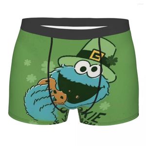 Calzoncillos Cookie Is Me Lucky Charm Calzoncillos tipo bóxer para hombre Monster Ropa interior altamente transpirable Pantalones cortos con estampado de alta calidad Regalos de cumpleaños