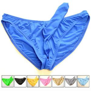 Sous-vêtements Gay hommes sous-vêtements hommes Sexy gaine de pénis culottes slips respirant Transparent érotique Lingerie caleçons