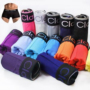 Underpants JACK CLAUDE 3510pcs Men Underwear Solid Sexy Lingerie Boxer Briefs Underpants Wholesale Lots Majtki Meskie BoxerShorts Panties 230526