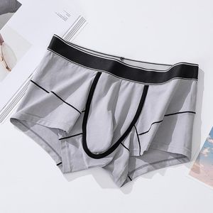 Calzoncillos Calzoncillos masculinos Ropa interior sexy Hombres Cuecas Bugle Bolsa Boxer Pantalones cortos cómodos Ropa interior para hombre Calzoncillos deportivos de cuatro esquinas A50