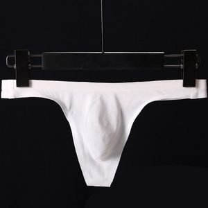 Slip Men \ 'S Seamless Ice Silk Respirant Sexy One-Piece Low-Rise Thong T-Pants Panties Men's T Pants Breatha