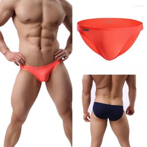 Calzoncillos para hombre, ropa interior Sexy, Boxers para espectáculo de Fitness, medias, calzoncillos con forma de cuerpo, bragas eróticas transpirables sin costuras para comprimir el pene