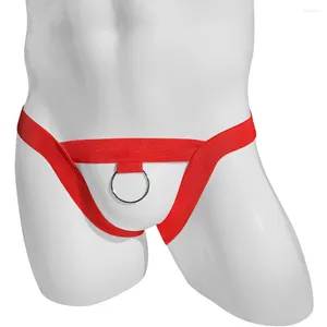 Sous-vêtements Hommes Jockstrap G-String Sous-vêtements Sangle Élastique Tongs Sexy Érotique Hombre Mâle Lingerie Tanga Costume Ropa Intérieur