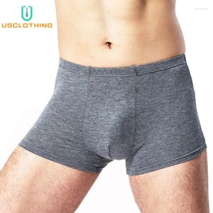 Calzoncillos Suave y transpirable Ropa interior para hombres de alta calidad U Convex Corner Boxer Tamaño grande 7XL Pantalones modales para hombres Boxers Shorts al por mayor