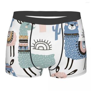 Calzoncillos The Sheep Alpaca Clever Lively Naughty Lovely Cherubic Cotton Panties Ropa interior masculina Ventilar Shorts Boxer Briefs