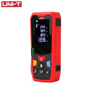 Telémetro láser UNI-T 40M 50M 60M Serie LM Medidor de distancia láser digital Trena Tape Build Measure Electronic Ruler 210719
