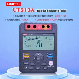 UNI-T UT513A testeur de résistance d'isolement graphique à barres analogique ca/cc 500Vto 5000V DAR PI testeur tension de Test affichage secondaire