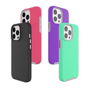 Diseño único superventas nueva funda de teléfono a prueba de golpes para iPhone 14 Pro max antideslizante 2 en 1 fundas de accesorios móviles de tpu