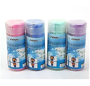 Unisexe Coolcore Cold Towel Summer Summer Ice refroidissement serviette Hypothermia Cool Tail 8034cm pour les enfants sportifs adultes 1358006