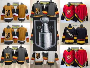 Unisexe Personnalisable Vegas Golden Knights Hockey Jerseys - Sèche complète à sec à sec à sec Full pour les fêtes