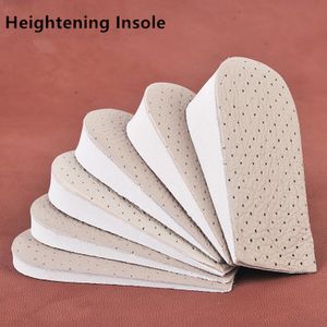 Unisexe Invisible hauteur augmentation semelle intérieure coussin hauteur ascenseur coupe chaussure talon Insert plus grand soutien absorbant pied coussinet soutien de la voûte plantaire