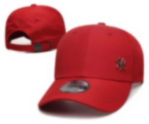 Casquette de baseball unisexe en coton pour hommes Broderie décontractée Lettre de qualité supérieure Casquette de sport