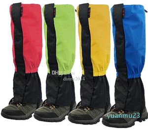 Legging imperméable unisexe guêtre couvre-jambes pour camping randonnée chaussure de ski chaussure de voyage chasse à la neige guêtres d'escalade coupe-vent de protection