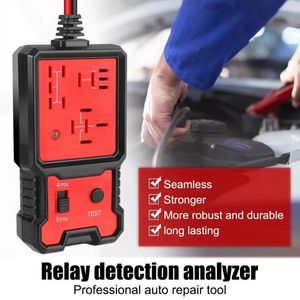 Tester de retransmisión de automóvil universal de 12V automotriz para la herramienta de diagnóstico de analizador de alternadores de verificación de batería automática