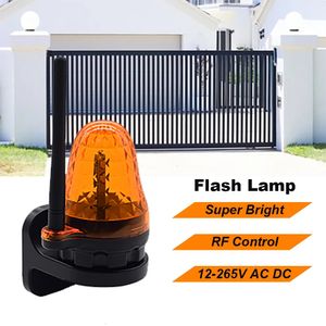 Universel 24 V AC DC 230VAC LED Signal d'alarme lumière d'avertissement d'urgence lampe murale pour ouvre-porte de garage automatique 231226