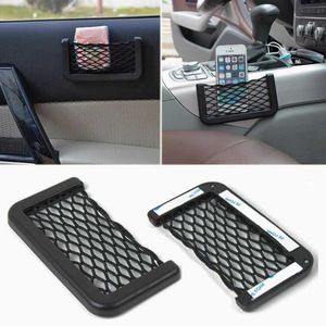 Universal Car Net Sac Téléphone Holder Storage Pocker Organisateur Mesh Mesh Net Pocker Pocker Auto Recea