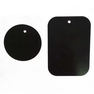 Placa de metal universal para soporte de teléfono para automóvil Soportes magnéticos Reemplazo de soportes para teléfonos inteligentes con adhesivo