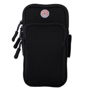 Universal Running Cellphone Bag Outdoors Sports Gym Fitness Arm Bags Femmes Hommes 6 pouces Mobile Phone Cover Holder Case Brassard Pouch