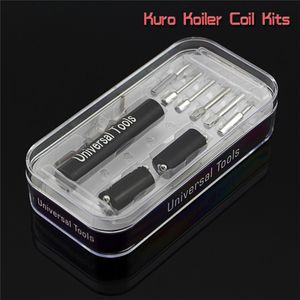 Nuevo Kuro Koiler Herramientas universales 6 en 1 Kit Bobina Jig Coiler Wrapping Coiling Builder Herramienta de alambre de calefacción para DIY RDA Atomizador DHL